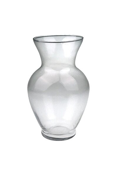 OEM Decorative Vase, Glass, 13x22cm, Transparent