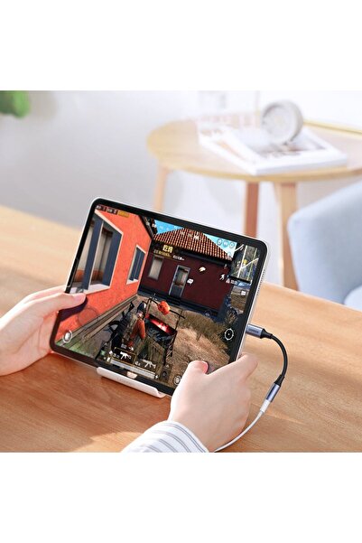 Ugreen Przejściówka do słuchawek USB-C na 3.5mm Mini Jack 10cm - czarny