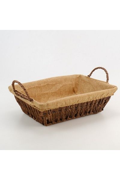 OEM Cosulet pentru paine textil 26x23x8 cm maro M1