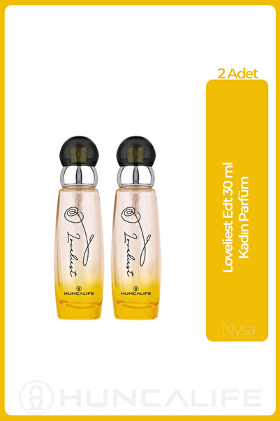 Huncalife Loveliest Kadın Edt 30 ml Parfüm - 2 Adet