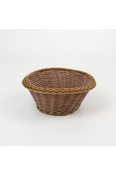 OEM Bread Basket PVC 17x7 cm Brown