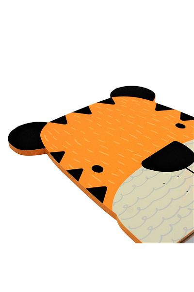 Gift Design Tiger animal shaped mirror 58x26cm