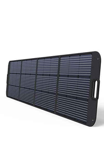 CHOETECH Încărcător solar portabil 200W cu panou solar negru