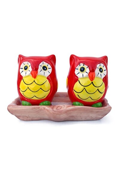 OEM Set bucatarie, Oliviera 2 piese bufnite, 13x9cm, model 2