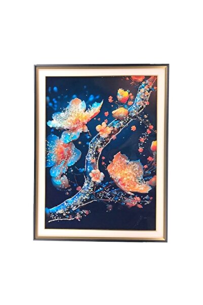 OEM Ramă foto, ramă din plastic, 83x63cm, imagini din natură M2