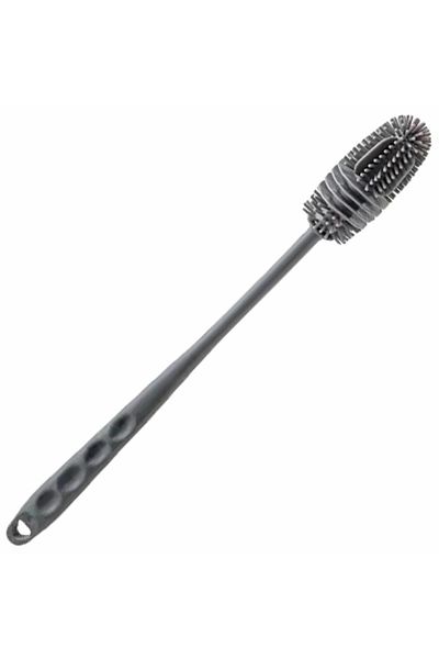 Aptel Perie silicon pentru spalarea paharelor si sticlelor, silicon, gri, 28cm