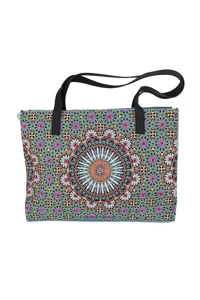 OEM Textile bag with mosaic pattern, M1, 44x34 cm