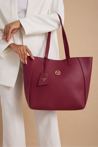 Garbalia Sofia Large Size Women's Shoulder Bag with Magnet Closure and Wide Zipper Compartment