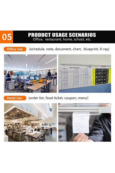 Joy Aid display wall rail, aluminum, silver, 45.72 x 2.54 x 1.02 cm