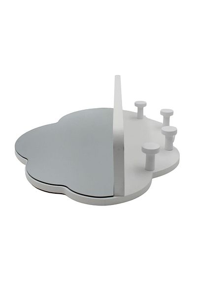 Gift Design White MDF mirror hanger 39x28cm