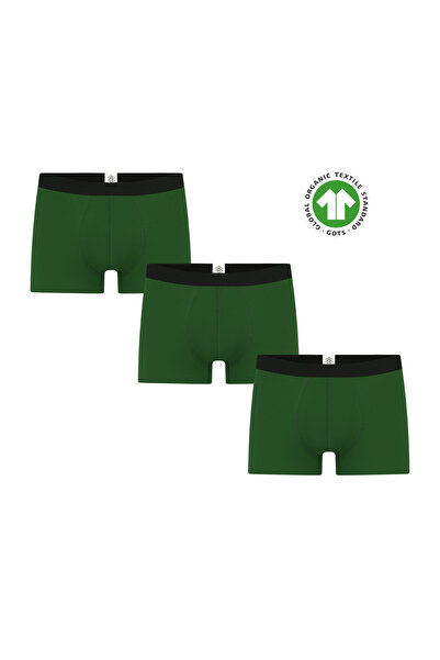 Albero Natur Gots Certified Organic Cotton Men's Trunk Boxer Underwear