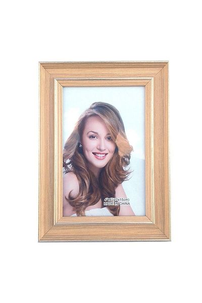 OEM Rama Foto, Imitatie Lemn, 13X18cm, Bej-Auriu