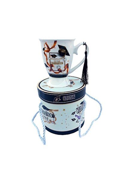 OEM Cană ceramică cu sfoară, cadou pentru absolvenți, ambalată în cutie cadou...