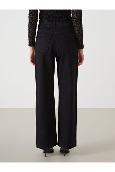 LC Waikiki Black Baggy Fit Women's Jeans