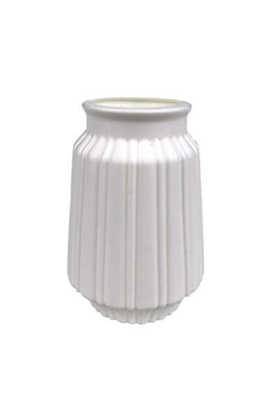 OEM Vază cu dungi, gură îngustată, M3, 8X12 cm