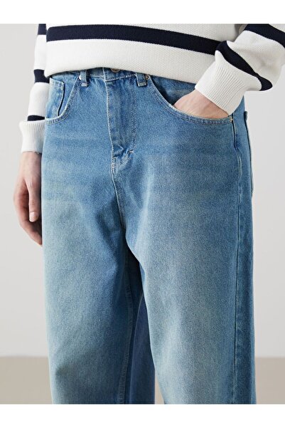 LC Waikiki Ανδρικό τζιν παντελόνι Indigo Loose Fit