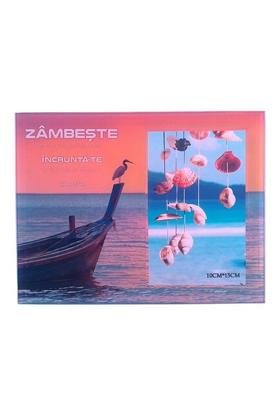 OEM Rama Foto, Sticla, Mesaje Motivationale, 10x15cm, Multicolor, M6