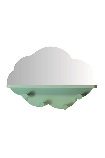 Gift Design Green MDF mirror hanger 39x28cm