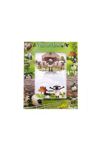 OEM Plastic Photo Frame Decorated with Shaun the Sheep Images, M3, 23x20 cm