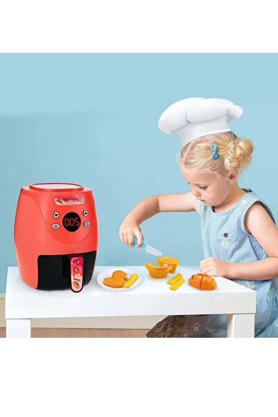 Arabest Toy Air Fryer Kids Play Kitchen Playset,Chefs Pretend Play Food Toys ...