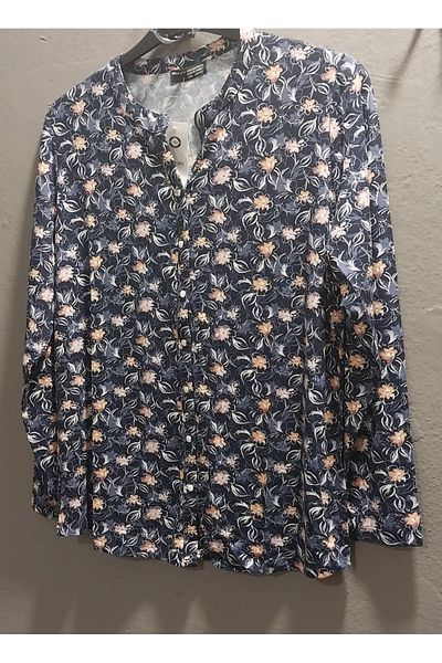 wearon tekstil Women Viscos Fabric Mother Large Size Shirt Combed