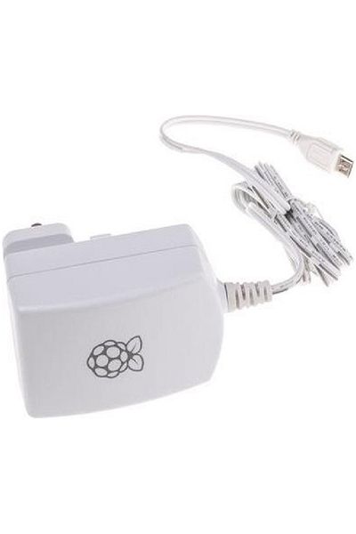 OEM Raspberry Pi power supply, white