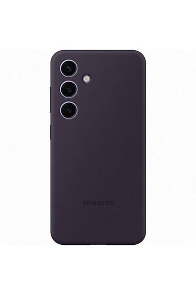 Samsung Carcasă din silicon pentru Galaxy S24, violet închis