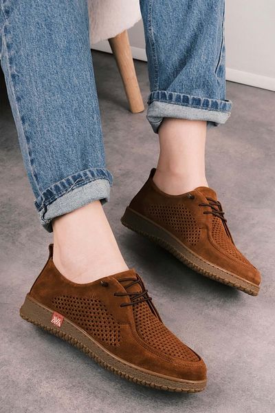 ERDAL KOÇYİĞİT AYAKKABI Ek Ms Baccio 2485 Women's Genuine Leather Casual Shoes
