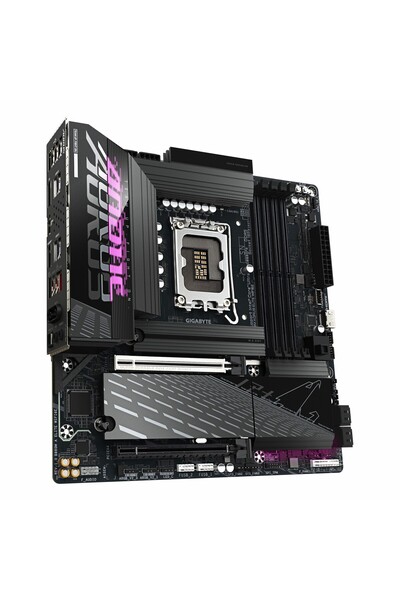 Gigabyte B860M Aorus Elite WiFi6E DDR5 (9200MHz)OC M.2 HDMI/DP/USB-C PCIe 5.0 1851P mATX Anakart