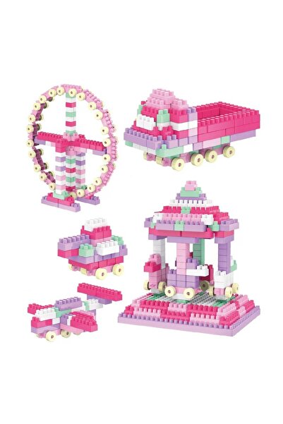 divendi-ro Set de blocuri de construcție cu 320 de piese, pentru copii de la ...