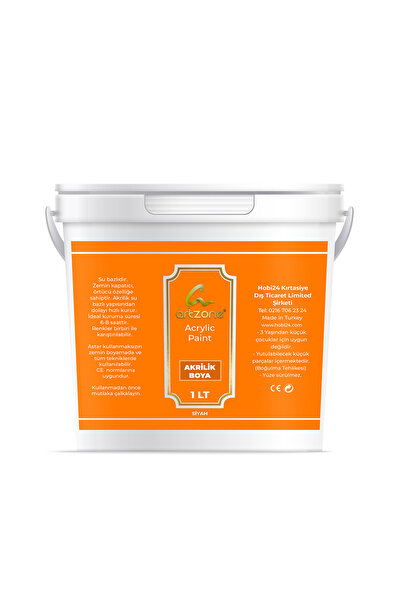 Artzone Akrilik Boya 1000ml - Turuncu