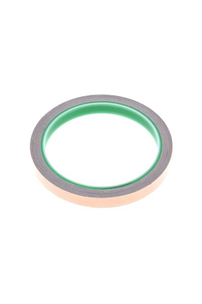 OEM Banda de cupru cu adeziv pe o parte, 10 mm x 10 m