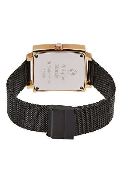 Philippe Moraly Women Stainless Steel Analog Wrist Watch LS0952QRBB