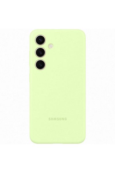 Samsung Carcasă din silicon pentru Galaxy S24+, VERDE DESCHIS