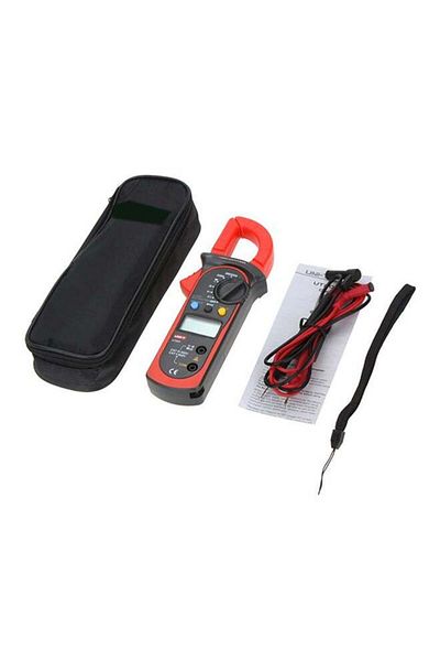 fun zone Generic Digital Clamp Multimeter ST201/UT BLACK/RED 25centimeter