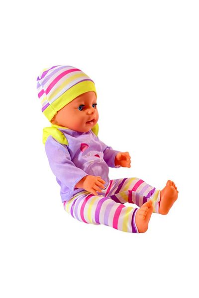 PROCART Baby doll, 40 cm, various accessories included, peeing, realistic appearance, 3 years+