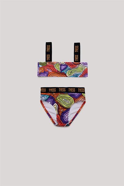 Tyess Girl Patterned Bikini