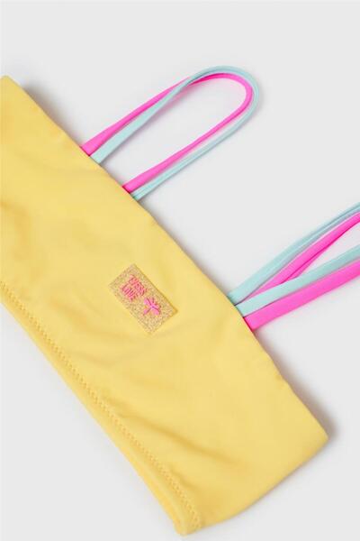 Tyess Girl Yellow Bikini Top