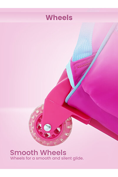 PARAJOHN Versatile 3-Piece School Bag Set: Backpack with Trolley, Lunch Box, and Pencil Case