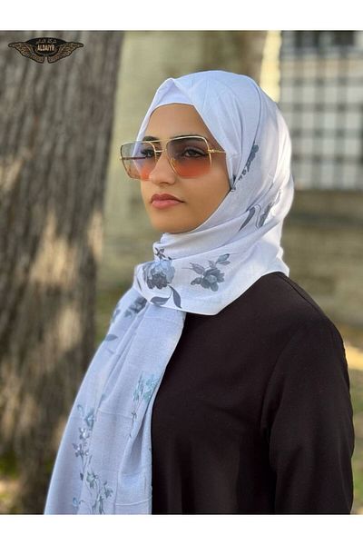 ALDIRA The Pashmina Viscose Fabric Is a Digital Pattern of 110 Grams