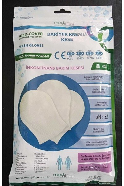 MED-COVER Creamy Med Cover Barrier Scrub - Exfoliating Care for Bedridden Pat...