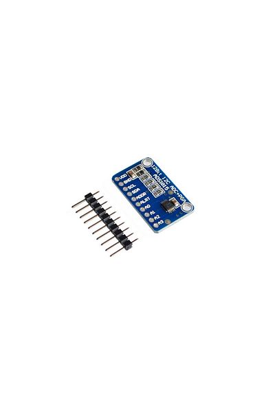 OEM 4-channel Amplifier Module, 2V to 5.5V, ADS1015, I2C for Arduino RPI