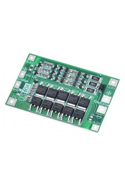 OEM Lithium battery charging module BMS 3S, 60A, 12.6V with balance