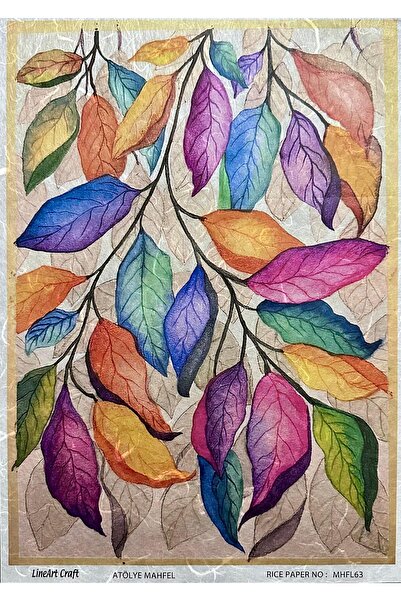 LİNEART PİRİNÇ DEKOPAJ KAĞIDI MHFL63