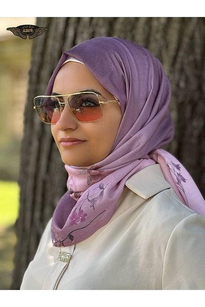ALDIRA The Pashmina Viscose Fabric Is a Digital Pattern of 110 Grams
