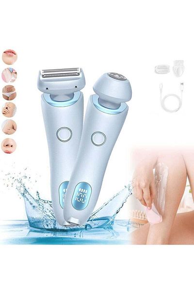 COOYA Epilator, Interchangeable Blades, Gentle on the Skin, Easy to Clean,Suitable for All Body Parts
