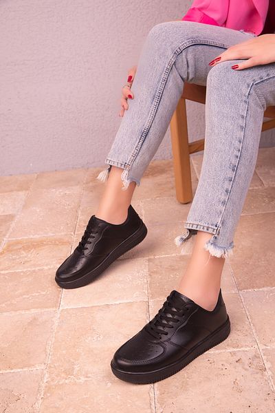 SOHO Black-Black Unisex Sneaker 14361