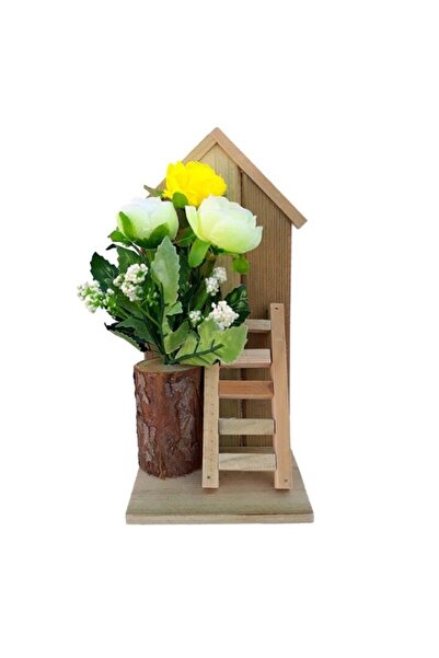 OEM Hourglass with Sand on Wooden Stand - 5 Minutes