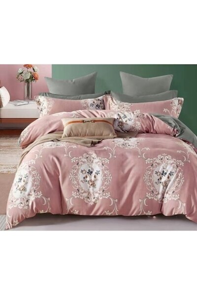 OEM Lenjerie de pat dublă, Finet, 6 piese, 2 persoane, elegantă, 230x250cm, m...