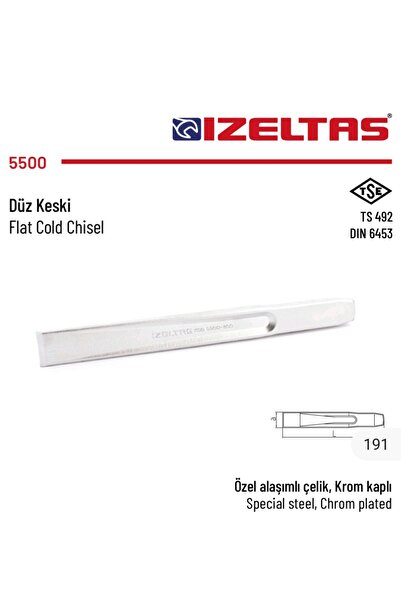 İzeltaş إزميل مسطح 175 ملم